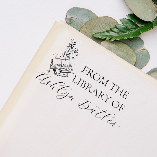 Da Biblioteca Do Carimbo De Borracha (Criador carregado)