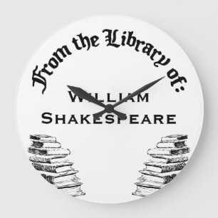 Da Biblioteca do Relógio de Parede Arredondada Per