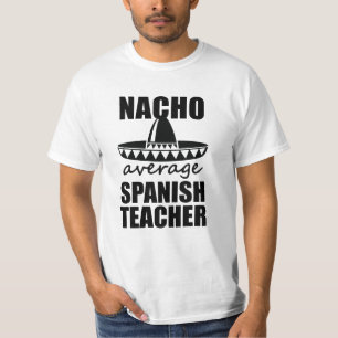 Da camisa espanhola média do professor do Nacho