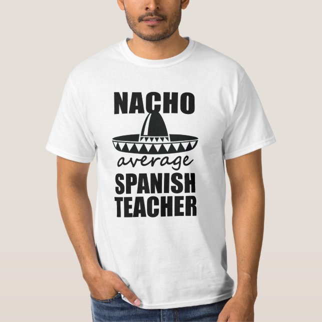 Da camisa espanhola média do professor do Nacho (Frente)