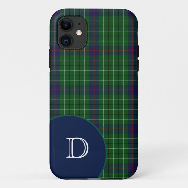Da Case-Mate Capa para iPhone 5S com Xadrez Tartan Duncan e Mon (Verso)