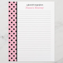 Da Cozinha da Página de Receitas da Nana Polka Dot