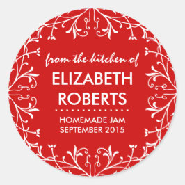 Da Cozinha das Etiquetas de Presente de Triagem Ho