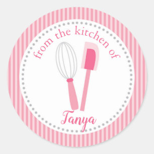 Da cozinha de etiquetas personalizadas