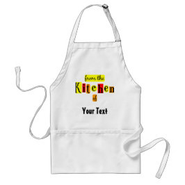 Da Cozinha do Avental Personalizado Retro