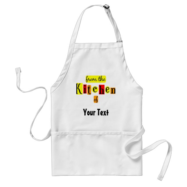 Da Cozinha do Avental Personalizado Retro (Frente)