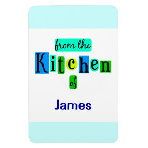 Da Cozinha do Ímã de Geladeira Retro Personalizado
