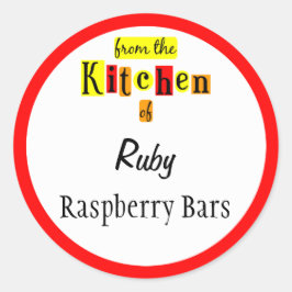 Da Cozinha dos Adesivos Vermelhos Retroativos