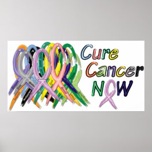Da cura do cancer poster da consciência AGORA