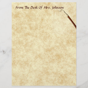 Da Escrivaninha? Bergaminho