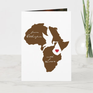 Da Etiópia com Anúncios de Adoção do Amor