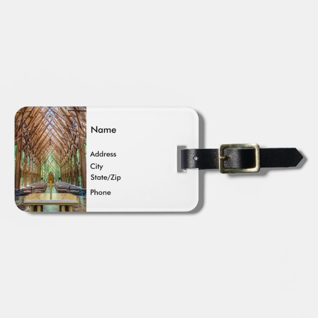 Da Etiqueta De Bagagem De Altar (Frente Horizontal)