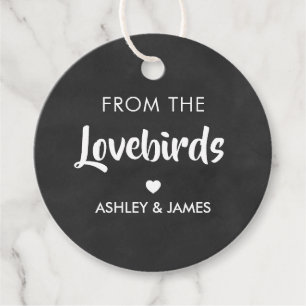 Da Etiqueta Lovebird, Etiqueta de Presente de Seme