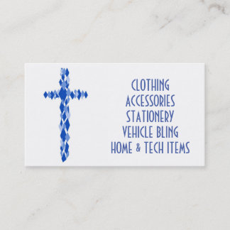 Da igreja cartão de negócios de lado