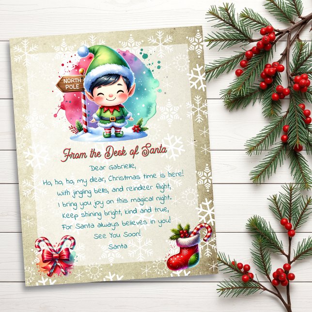 Da mesa de Papais noeis para crianças | Anime Boy  (Criador carregado)