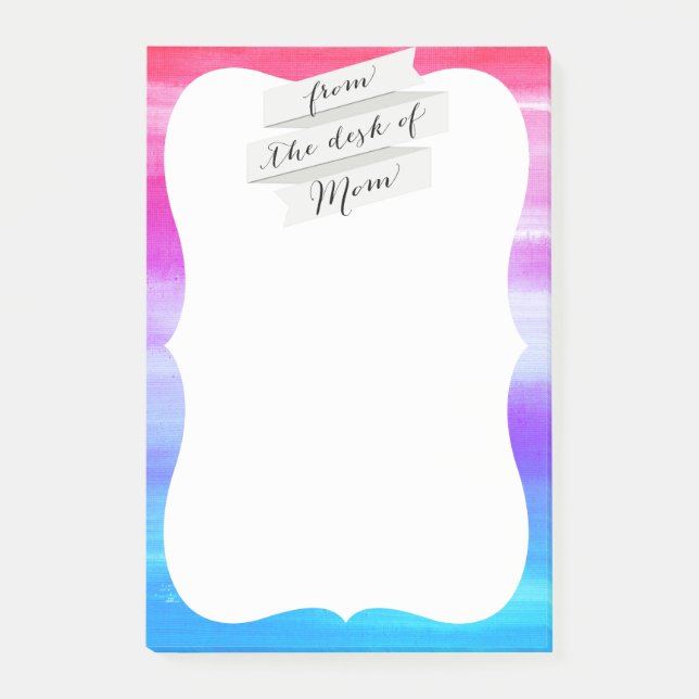 da mesa do bloco de notas 4x6 (Frente)