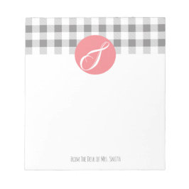 Da Mesa Do Bloco De Notas Personalizado Do Profess