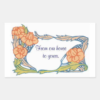 Da nossa casa até ao seu adesivo personalizado