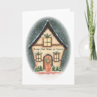 Da nossa casa para o seu cartão de férias