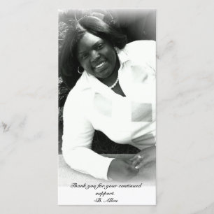 Da "obrigado graduação você" cartão com fotos