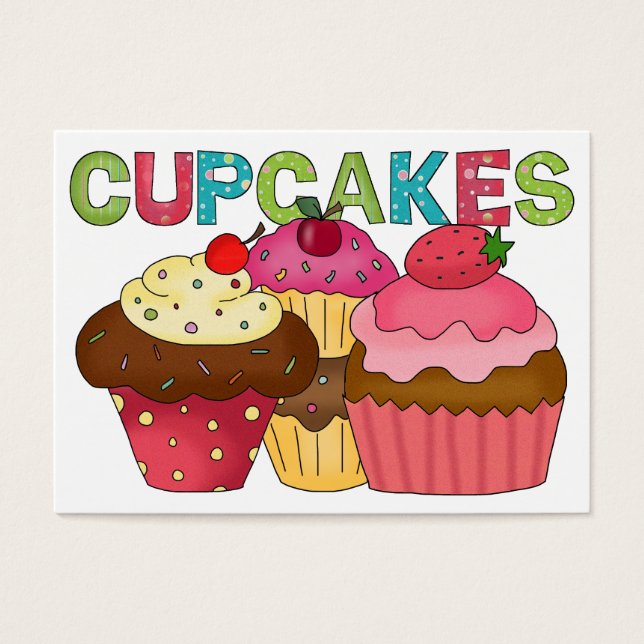 Da placa de cozinha - CUPCAKES - SRF (Frente)