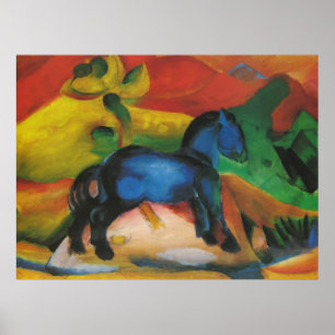 ~ da série do poster vintage de Franz Marc o