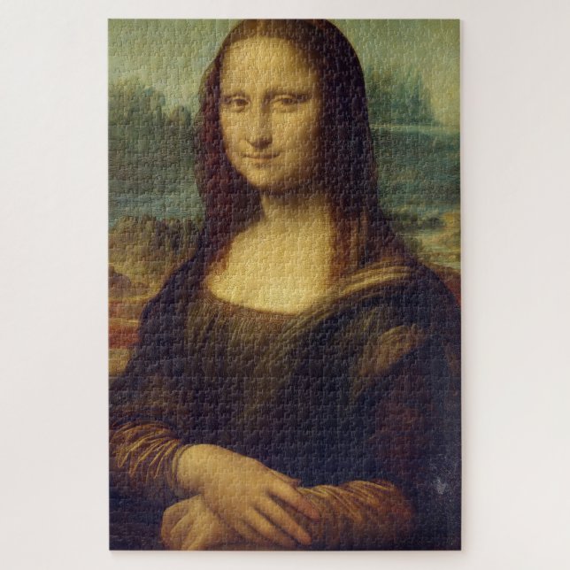 Da Vinci // Mona Lisa Quebra-cabeça (Vertical)