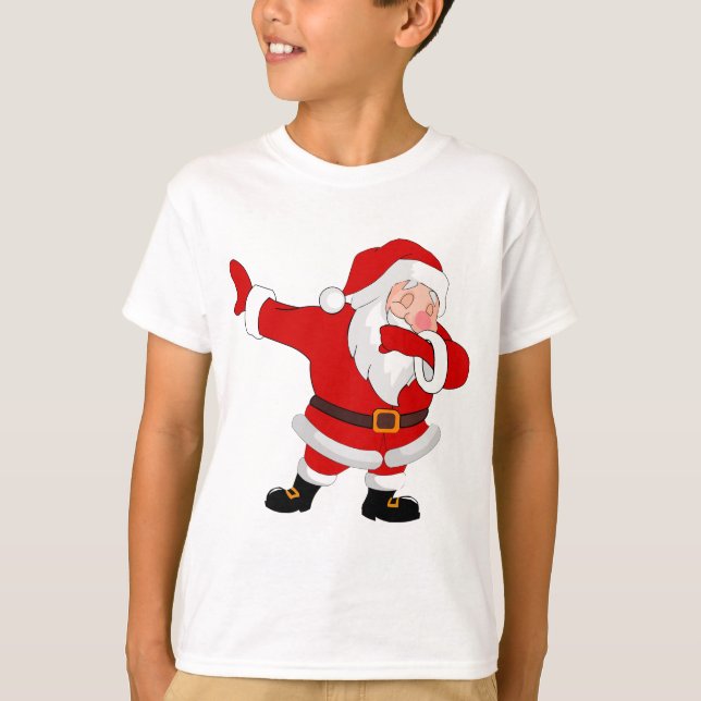 Dabbing Papai Noel Natal (Frente)