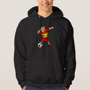 Dabbing Pitbull Espanha Fãs de Futebol Camisa Espa