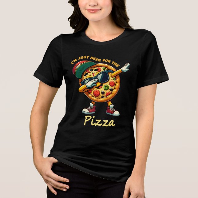 Dabbing Pizza Design (Frente)