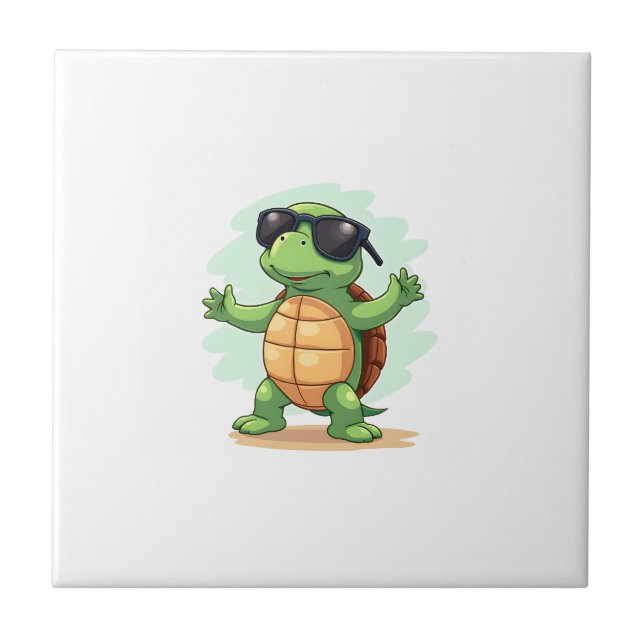 Dabbing Sea Turtle Animal Lover Save The Turtles T (Frente)