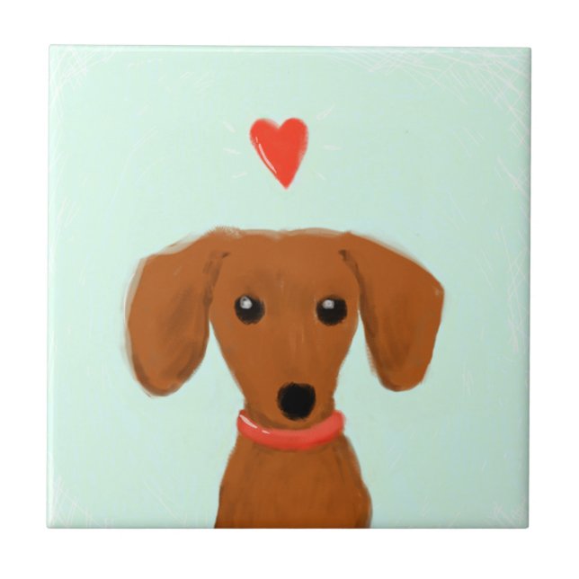 Dachshund Amor (Frente)