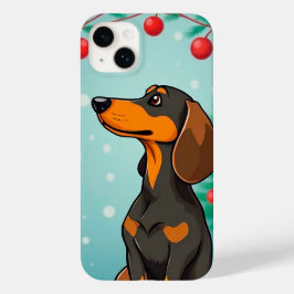 Dachshund ao estilo cartoon
