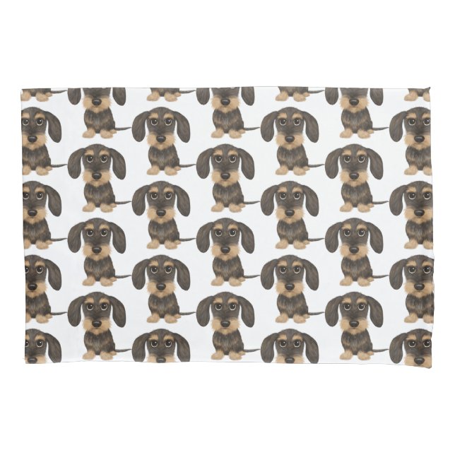Dachshund| Cachorro Teckel Cute Patterado (Frente)