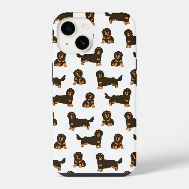 Dachshund de cabelos longos (Verso)
