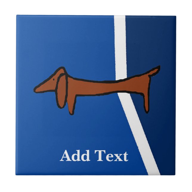 Dachshund Dutch Look, Personalize (Frente)