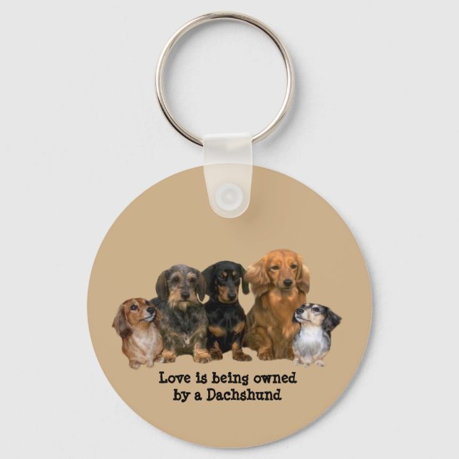 Dachshund Gang Chaveiro (Frente)