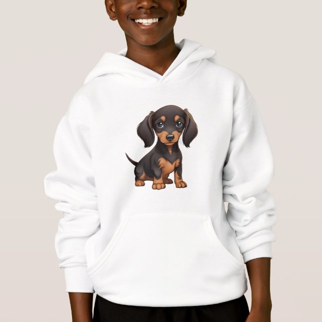 Dachshund Hoodie (Frente)