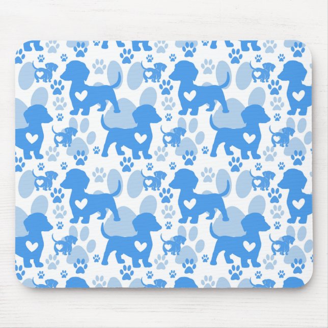 Dachshund Love Mousepad (Frente)
