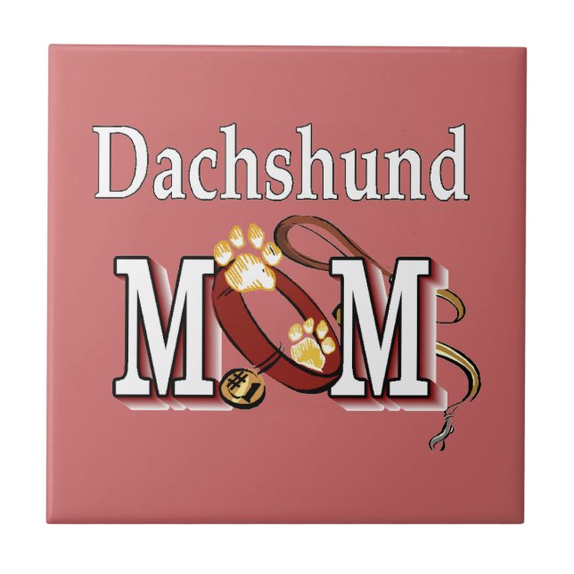 Dachshund Mãe Gifts (Frente)