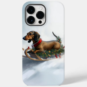 Dachshund Natal neve inverno
