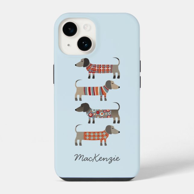 Dachshund Personalizado (Verso)