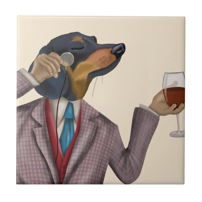 Dachshund Wine Snob (Frente)