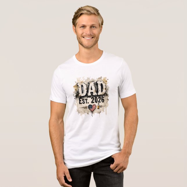 Dad Est 2026 Tshirt (Frente Completa)