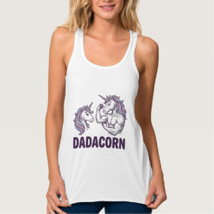 Dadacorn Camiseta De Pai De Unicórnio Engraçado De