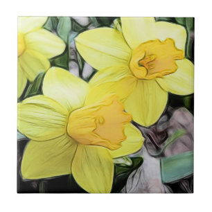 Daffodils amarelos do primavera