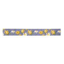 Daffodils em Blue Purple