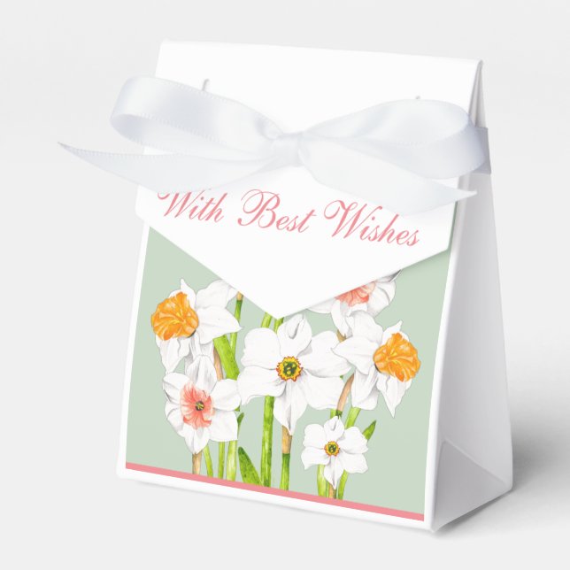 Daffodils em uma caixa de favor (Frente)