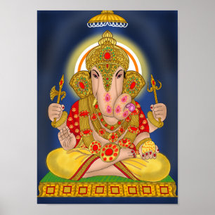Dagdusheth Ganesha Poster