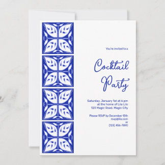 Dahlia Buds Convite de festas Personalizado